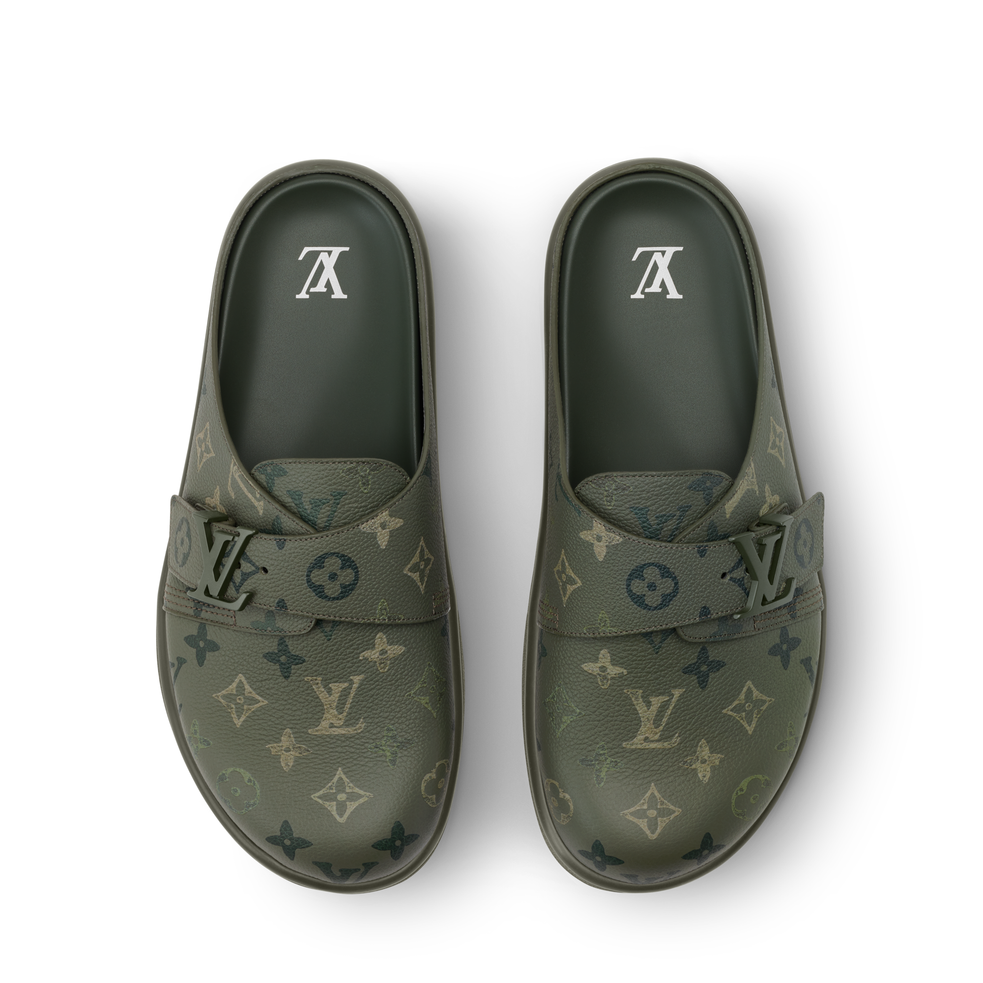 Green Sandals Shoes | LOUIS VUITTON Green Sandals Shoes | LOUIS VUITTON